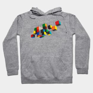 Rubik's cube Abstract art Hoodie